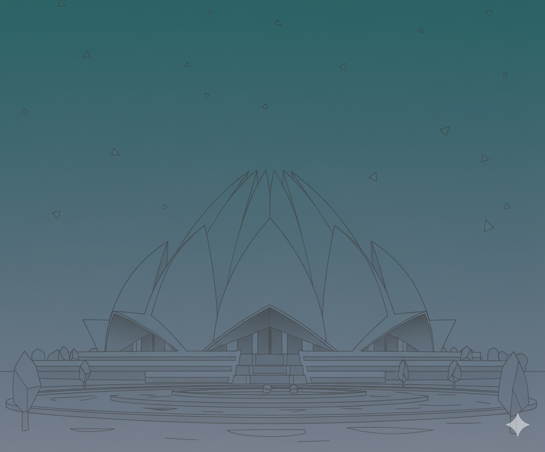 Lotus Temple Background